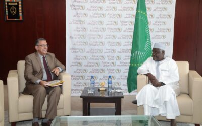 La visite du Directeur Général de l’Institut auprès du Président de la Commission de l’Union Africaine
