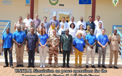 Diner offert à la task-force de maintien et consolidation de la paix de la Ligue des États Arabes